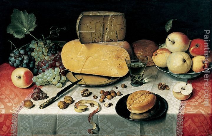 Unknown Artist Breakfast Stil Life Floris van Dyke